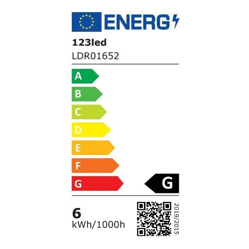 Εικόνα της Λάμπα LED 123LED GU5.3 Spot Dimmable 1800-2700K 345lm 5.2W Extra Warm White