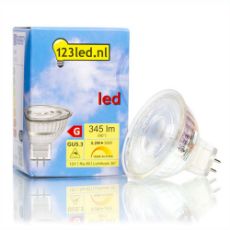 Εικόνα της Λάμπα LED 123LED GU5.3 Spot Dimmable 1800-2700K 345lm 5.2W Extra Warm White