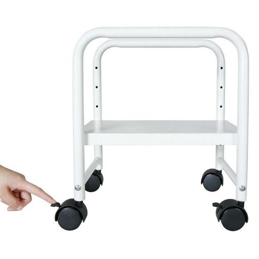 Εικόνα της Eureka Ergonomic Τροχήλατη Βάση PC White ERK-CS-01W