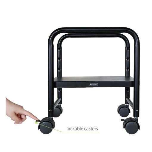 Εικόνα της Eureka Ergonomic Τροχήλατη Βάση PC Black ERK-CS-01B