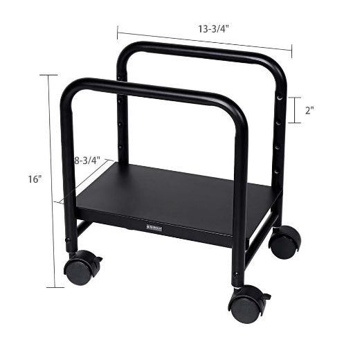 Εικόνα της Eureka Ergonomic Τροχήλατη Βάση PC Black ERK-CS-01B