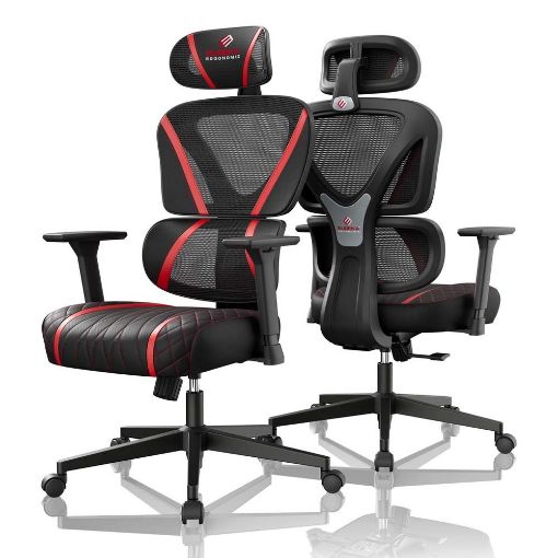 Εικόνα της Gaming Chair Eureka Ergonomic Norn Black/Red ERK-GC06-R
