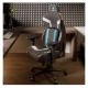 Εικόνα της Gaming Chair Eureka Ergonomic Python II Black/White/Blue ERK-GC08-BU