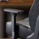 Εικόνα της Gaming Chair Eureka Ergonomic Python II Black/White/Blue ERK-GC08-BU
