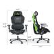 Εικόνα της Gaming Chair Eureka Ergonomic Typhon Hybrid Black/Green ERK-GC05-G