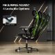 Εικόνα της Gaming Chair Eureka Ergonomic Typhon Hybrid Black/Green ERK-GC05-G