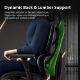 Εικόνα της Gaming Chair Eureka Ergonomic Typhon Hybrid Black/Green ERK-GC05-G