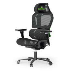 Εικόνα της Gaming Chair Eureka Ergonomic Typhon Hybrid Black/Green ERK-GC05-G