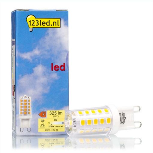 Εικόνα της Λάμπα LED 123LED G9 Capsule Dimmable 2700K 325lm 3.2W Warm White