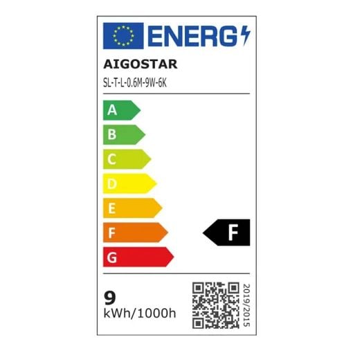 Εικόνα της LED Tube Lamp 123LED T8 G13 60cm 10W 3000K 1200lm Warm White