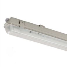 Εικόνα της Φωτιστικό LED TL 123LED 60cm with Sensor & LED Tube Lamp T8 G13 7.5W 4000K 1100lm Neutral White IP65