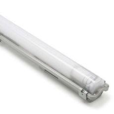 Εικόνα της Φωτιστικό LED TL 123LED 120cm with LED Tube Lamp T8 G13 18W 4000K 2160lm Neutral White IP65