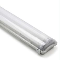 Εικόνα της Φωτιστικό LED TL 123LED 60cm with LED Tube Lamp T8 G13 2x 9W 4000K 2160lm Neutral White IP65