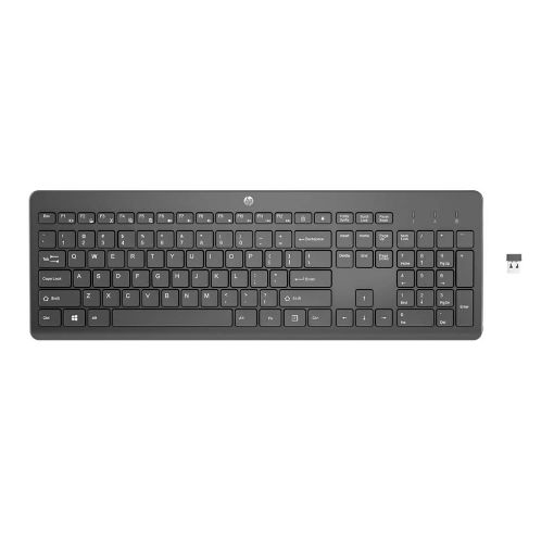 Εικόνα της Πληκτρολόγιο HP 230 Wireless Black 3L1E7AA