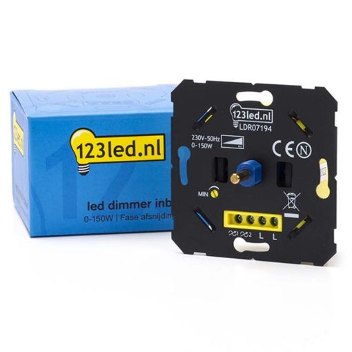 Εικόνα της Χωνευτός Μηχανισμός Διακόπτη Dimmer 123LED