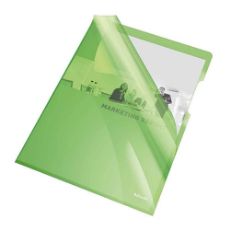 Εικόνα της Ζελατίνες L Esselte A4 PVC 25τμχ Πράσινο 55436