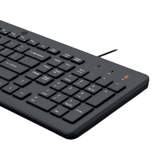 Εικόνα της Πληκτρολόγιο HP 150 Wired Black (GR) 664R5AA