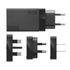 Εικόνα της Φορτιστής Lenovo 65W USB-C Travel Black 40AW0065WW