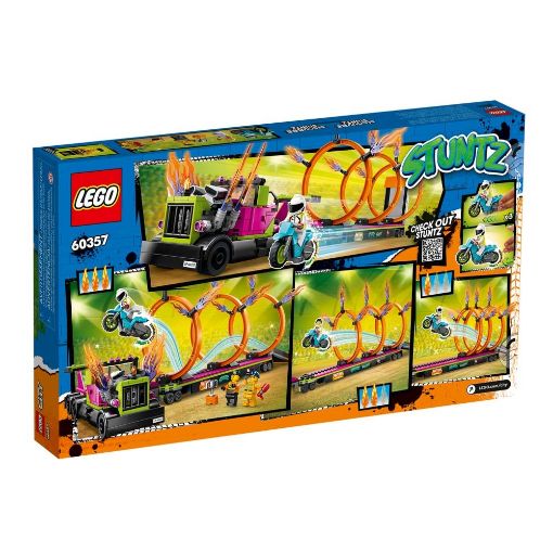 Εικόνα της LEGO City: Stunt Truck & Ring of Fire Challenge 60357