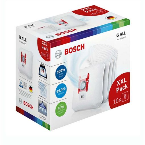 Εικόνα της Σακούλες Σκούπας Bosch Type G All XXL 16τμχ