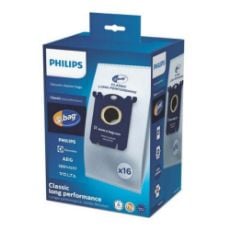 Εικόνα της Σακούλες Σκούπας Philips S Classic Long Performance 16τμχ FC8021/05