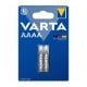 Εικόνα της Αλκαλικές Μπαταρίες Varta AAAA 1.5V 2 Τεμ 4061101402