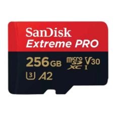 Εικόνα της Κάρτα Μνήμης MicroSDXC Sandisk Extreme Pro 256GB + SD Adapter SDSQXCD-256G-GN6MA