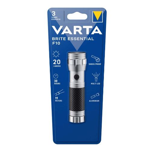 Εικόνα της Φακός Χειρός Varta Brite Essential F10 LED 20lm 15608201401