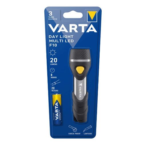Εικόνα της Φακός Χειρός Varta Day Light Multi LED F10 20lm 16631101421