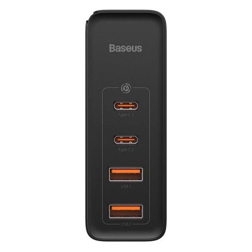 Εικόνα της Φορτιστής Baseus GaN2 Pro 2x USB-A & 2x USB-C 100W Black CCGAN2P-L01
