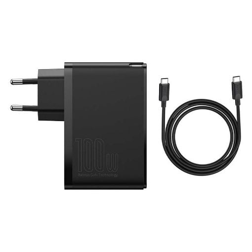 Εικόνα της Φορτιστής Baseus GaN2 Pro 2x USB-A & 2x USB-C 100W Black CCGAN2P-L01