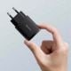 Εικόνα της Φορτιστής Baseus Compact USB-A & USB-C QC3.0 PD 20W Black CCXJ-B01