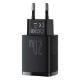 Εικόνα της Φορτιστής Baseus Compact USB-A & USB-C QC3.0 PD 20W Black CCXJ-B01