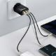 Εικόνα της Φορτιστής Baseus Compact Dual USB-A & USB-C QC3.0 PD 30W Black CCXJ-E01