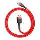 Εικόνα της Καλώδιο Baseus Cafule USB to USB-C 0.5m Red CATKLF-A09
