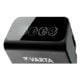 Εικόνα της Σετ Φορτιστής Μπαταριών Varta LCD Plug Charger+ Ni-MH & 4x Επαναφορτιζόμενες Μπαταρίες 2100 mAh AA Black 57687101441