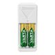 Εικόνα της Σετ Φορτιστής Μπαταριών Varta Mini Charger Ni-MH & 2x Επαναφορτιζόμενες 800mAh AAA White 57656201421