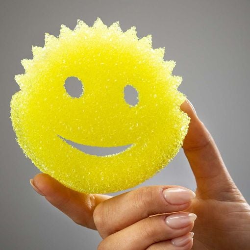 Εικόνα της Σφουγγάρια Scrub Daddy - The Original Scrub Daddy FlexTexture Scrubber Yellow 8 τμχ