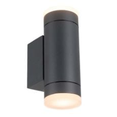 Εικόνα της Επιτοίχιο Φωτιστικό Up & Down 123LED Quinto 2xGU10 IP44 Anthracite