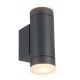 Εικόνα της Επιτοίχιο Φωτιστικό Up & Down 123LED Quinto 2xGU10 IP44 Anthracite