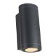 Εικόνα της Επιτοίχιο Φωτιστικό Up & Down 123LED Kendall with Sensor 2xGU10 IP44 Anthracite