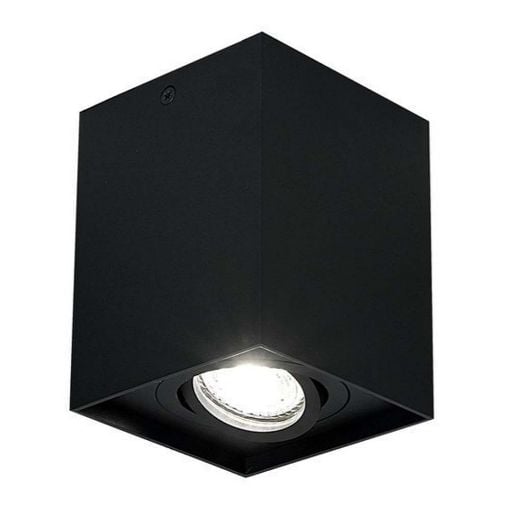 Εικόνα της Φωτιστικό Οροφής Σποτ 123LED Τετράγωνο GU10 Black