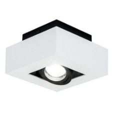 Εικόνα της Φωτιστικό Οροφής Σποτ 123LED Τετράγωνο GU10 White/Black