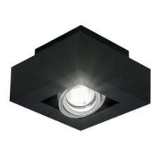 Εικόνα της Φωτιστικό Οροφής Σποτ 123LED Τετράγωνο GU10 Black