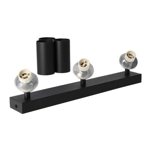 Εικόνα της Φωτιστικό Οροφής Σποτ 123LED 3xGU10 Black