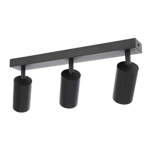 Εικόνα της Φωτιστικό Οροφής Σποτ 123LED 3xGU10 Black