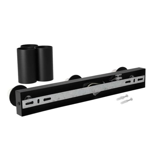 Εικόνα της Φωτιστικό Οροφής Σποτ 123LED 3xGU10 Black