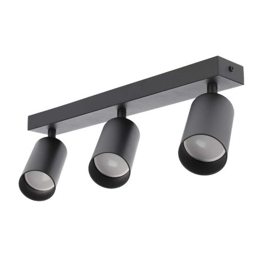Εικόνα της Φωτιστικό Οροφής Σποτ 123LED 3xGU10 Black