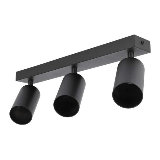 Εικόνα της Φωτιστικό Οροφής Σποτ 123LED 3xGU10 Black