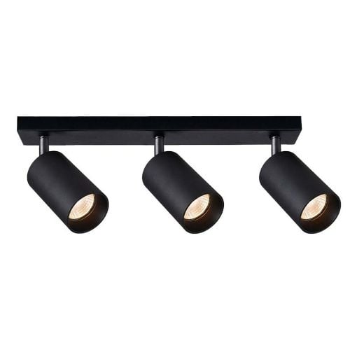 Εικόνα της Φωτιστικό Οροφής Σποτ 123LED 3xGU10 Black